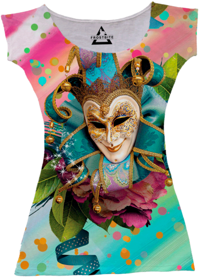 Vestido Mascara De Carnaval - Carnaval - Enea Marchesini - Download (640x640), Png Download
