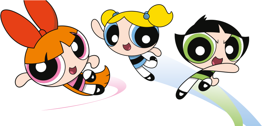 Show Image - Powerpuff Girls Sonic Boom (1600x412), Png Download