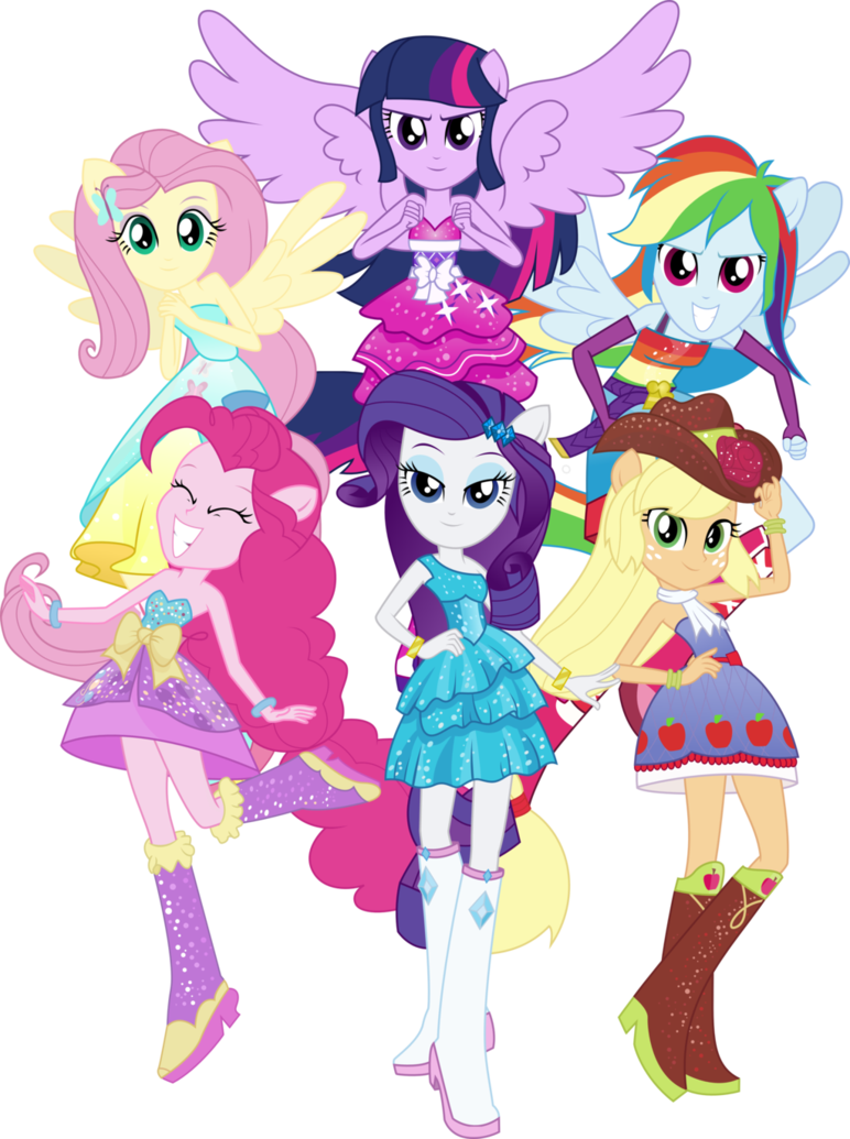 My Little Pony Equestrian Girls - Gambar My Little Pony (772x1035), Png Download