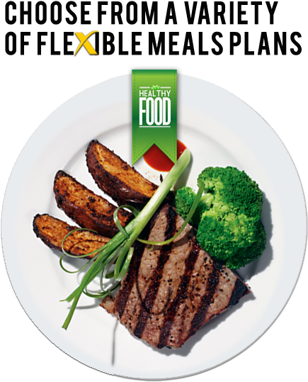 Flex Meal Plans - Delivery Meal Plans (451x562), Png Download