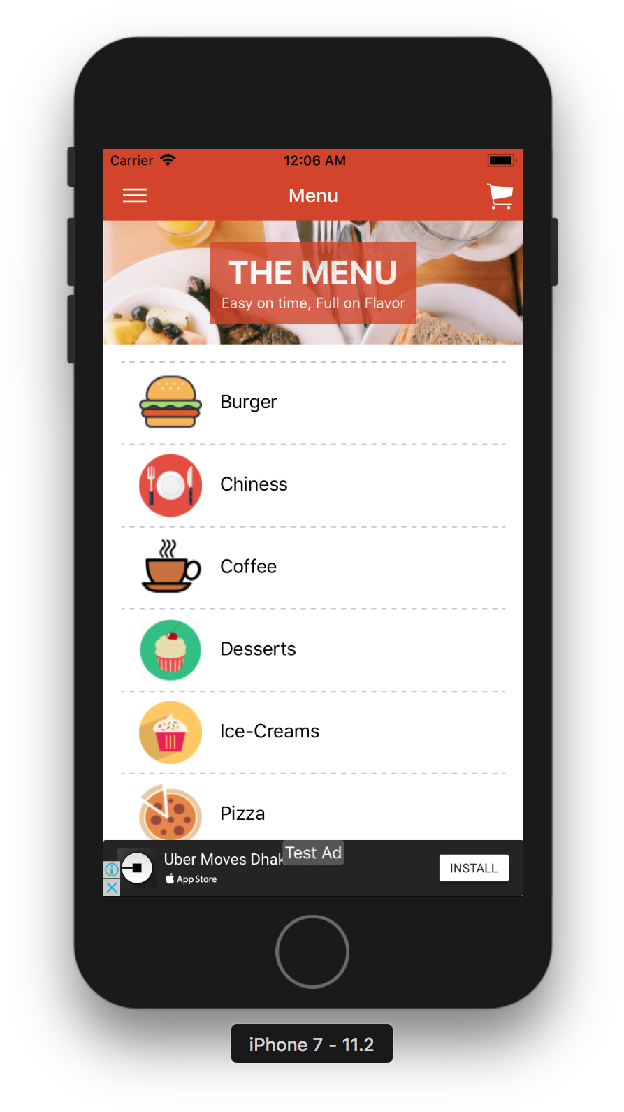 Food-ui/img7 - Ios 11 Large Title (942x1618), Png Download