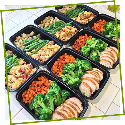 Meal Delivery Service - Gastric Bypass Meal Prep (446x444), Png Download