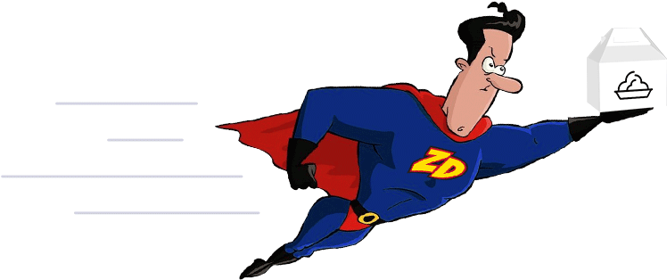 Delivery Hours - Cartoon (1700x550), Png Download