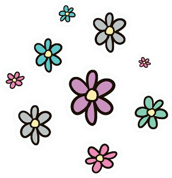 Flores Flowers Vintagepink Tumblr Hipster Click Rain - Flower Png Tumblr Hipster (554x574), Png Download