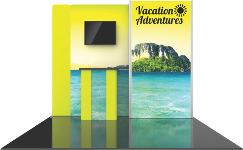 Vector Frame Master 10ft Modular Backwall Kit 16 (500x500), Png Download