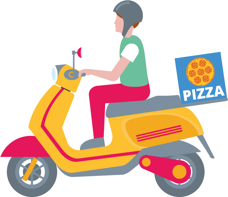 Scooter (755x675), Png Download