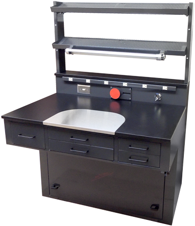 Ptl-215sp Workstation - Lab Workstations (400x474), Png Download