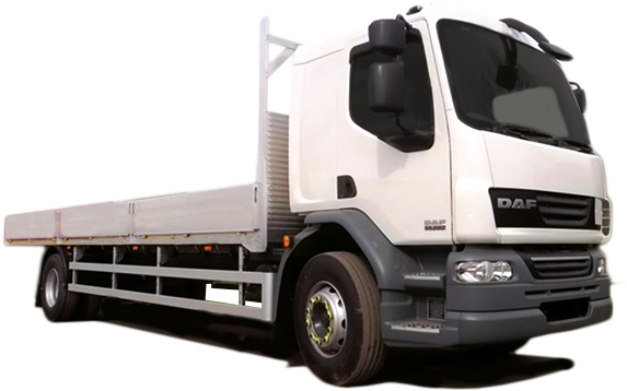 Daf 18t Cut Out - Vehicle (573x376), Png Download