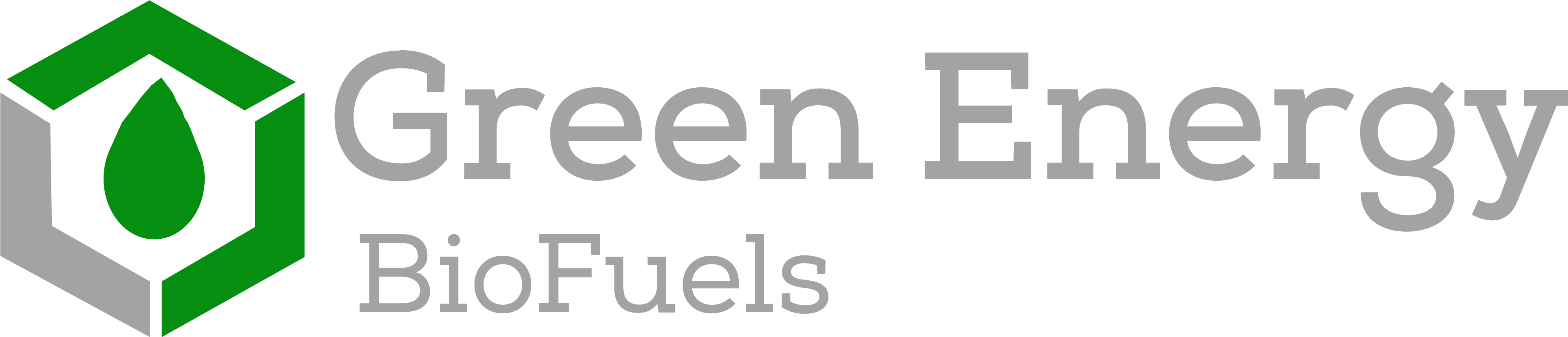 Logo - Green Energy Biofuels Logo (3845x844), Png Download