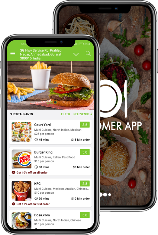 Food Delivery App Like Uber Ubereats Clone - Food Choices Delivery Apps (523x779), Png Download