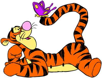 Ursinho Pooh Png - Tigrão Do Ursinho Puff (400x304), Png Download
