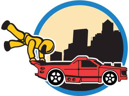 Bazoomka™ - Hot Wheels - Bone Shaker: Hw Daredevils #7/10 - #208/365 (504x330), Png Download