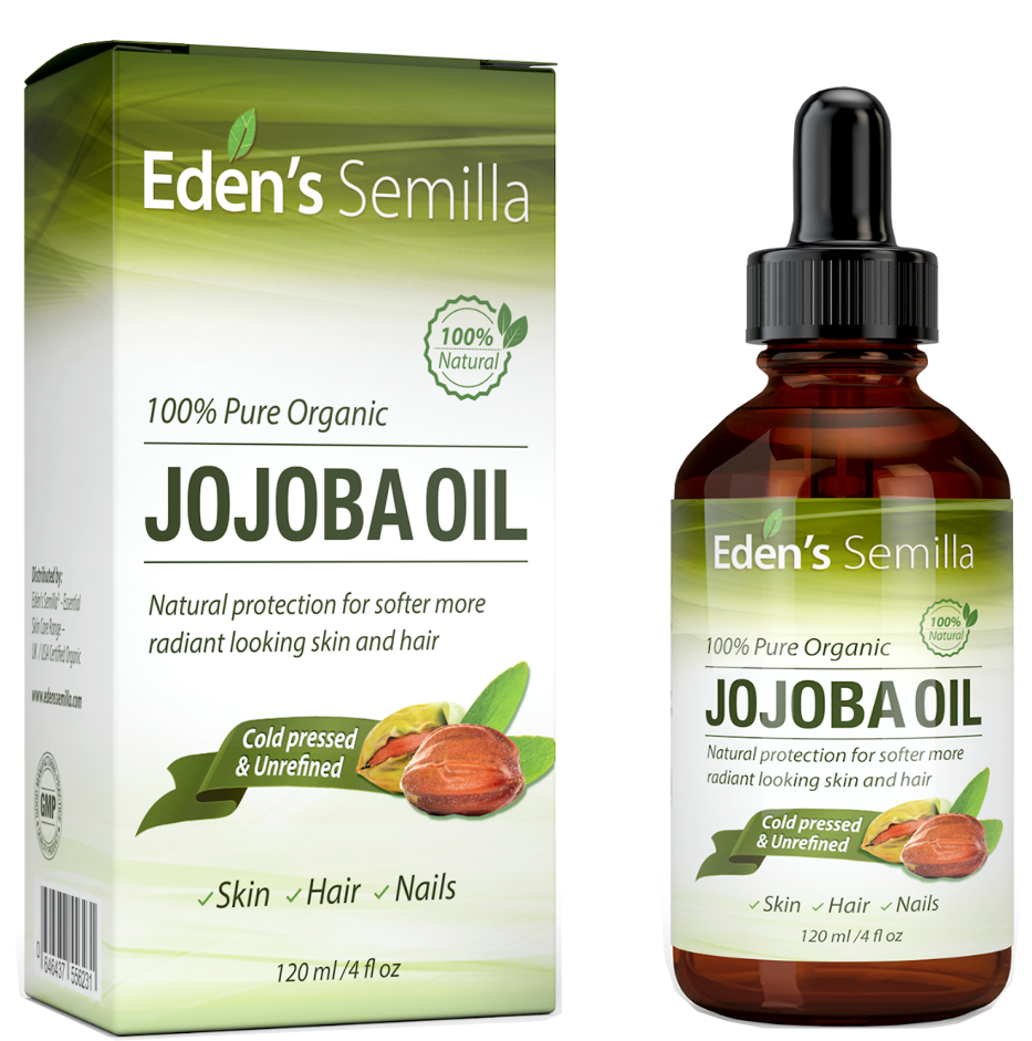 100% Pure Jojoba Oil 4oz - Organic Pure D Alpha Tocopherol (1163x1163), Png Download