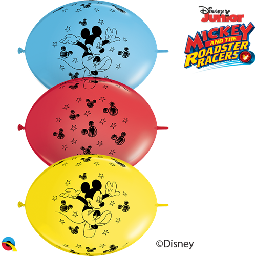 12" Mickey Mouse Banner - Mickey And The Roadster Racers: Vol 1 (dvd) (500x500), Png Download