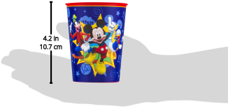 Mickey Mouse Favor Cup Birthday Party Supplies (400x400), Png Download