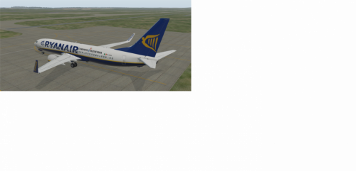 Ryanair 737 8as Ei Dwh 'communitat Valencia' - Boeing 737 Next Generation (500x241), Png Download