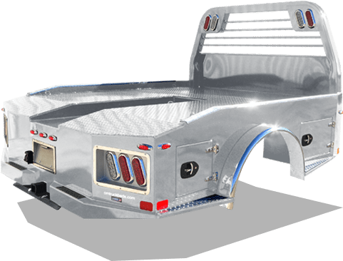 Er Aluminum Model - Cm Er Aluminum Truck Beds (600x473), Png Download