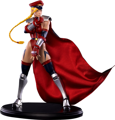 Shadaloo Cammy Dictator Statue - Cammy White Shadaloo (480x483), Png Download