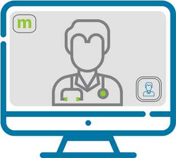 Habla Con El Doctor - Doctor En Linea Png (410x365), Png Download