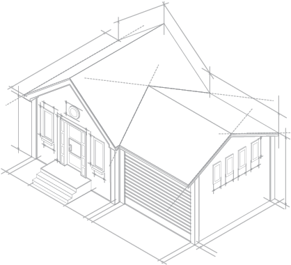 Design Challenge 01 01 - House (445x423), Png Download