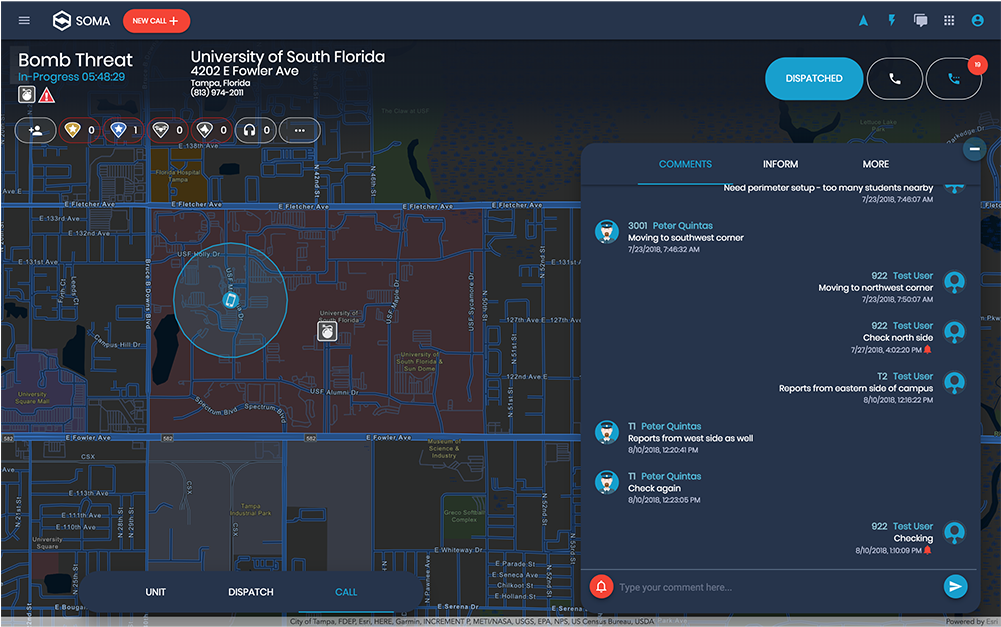 Rapidsos And Soma Global Bring Ng 911 And Cloud Based - Rapidsos (1000x1000), Png Download
