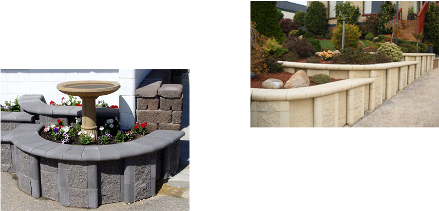 Architectural Block Units - Backyard (960x460), Png Download