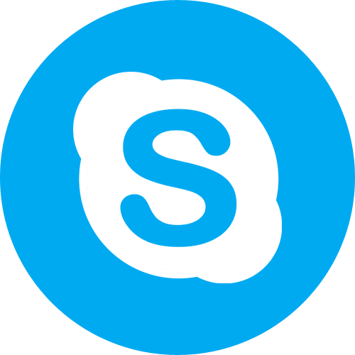 Round, Skype Icon - Twitter Logos (500x500), Png Download