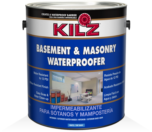 5 - - Kilz 239041 Basement & Masonry Interior/exterior (530x530), Png Download