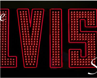 Bilder - Elvis Sign (400x400), Png Download