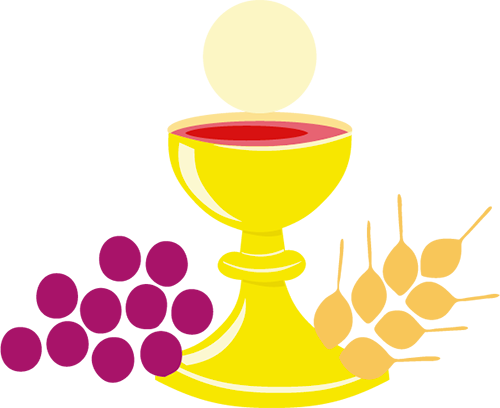 Holy Communion Images Png Download - Imagenes De Eucaristia En Png (500x408), Png Download