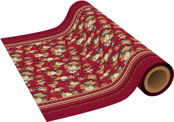 D# 4334 Red 80 Gsm Cotton Essential Printed Fabric - Cascading Style Sheets (600x450), Png Download