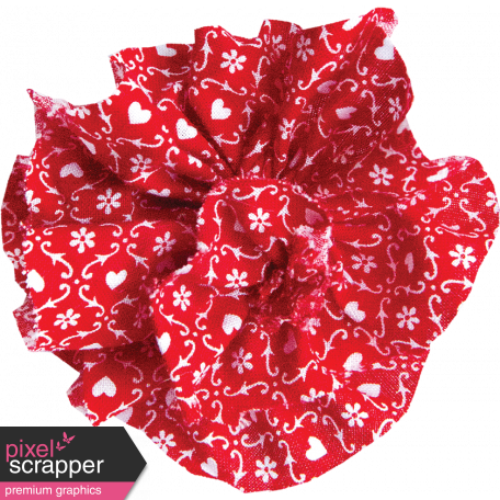 Red Fabric Flower - Artificial Flower (456x456), Png Download