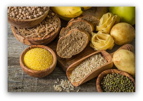 Am I Eating Too Many Carbs - Rice Products Bread Root Crops (504x354), Png Download