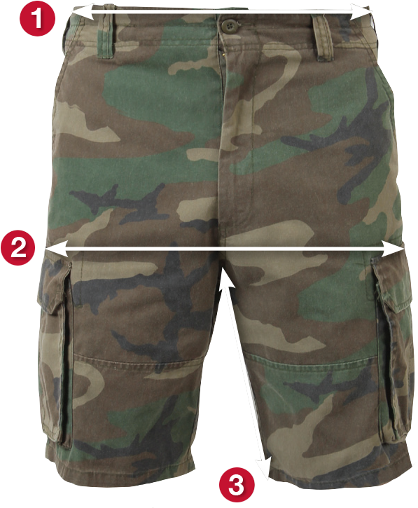 Army Shorts (629x749), Png Download