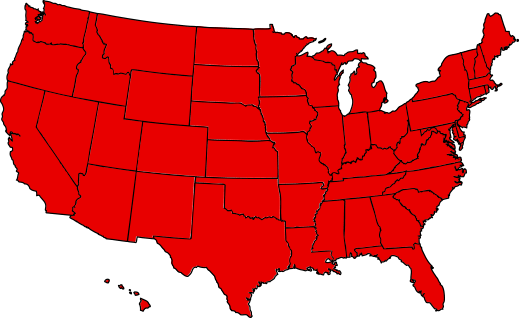 Contact - Grand Coulee Dam On Us Map (519x318), Png Download