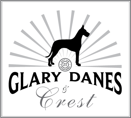 Carte D'affaire Élevage Glary Danes - Got Great Dane? Pillow Case (459x414), Png Download