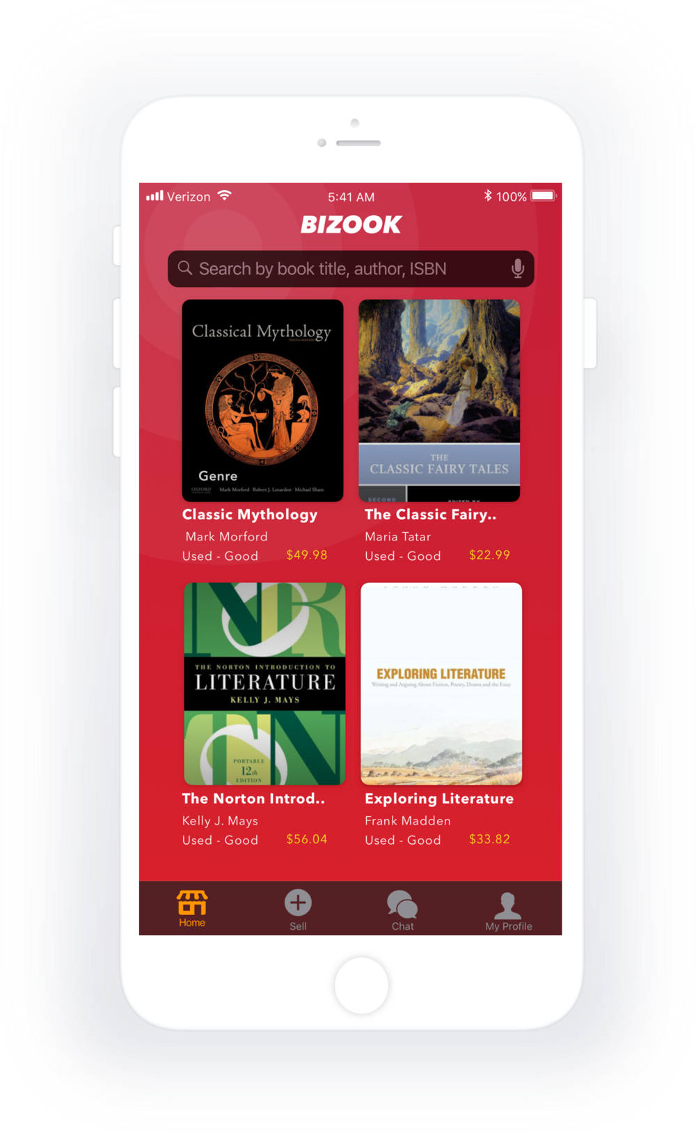 Bizook Iphone 8 Home (1000x1627), Png Download