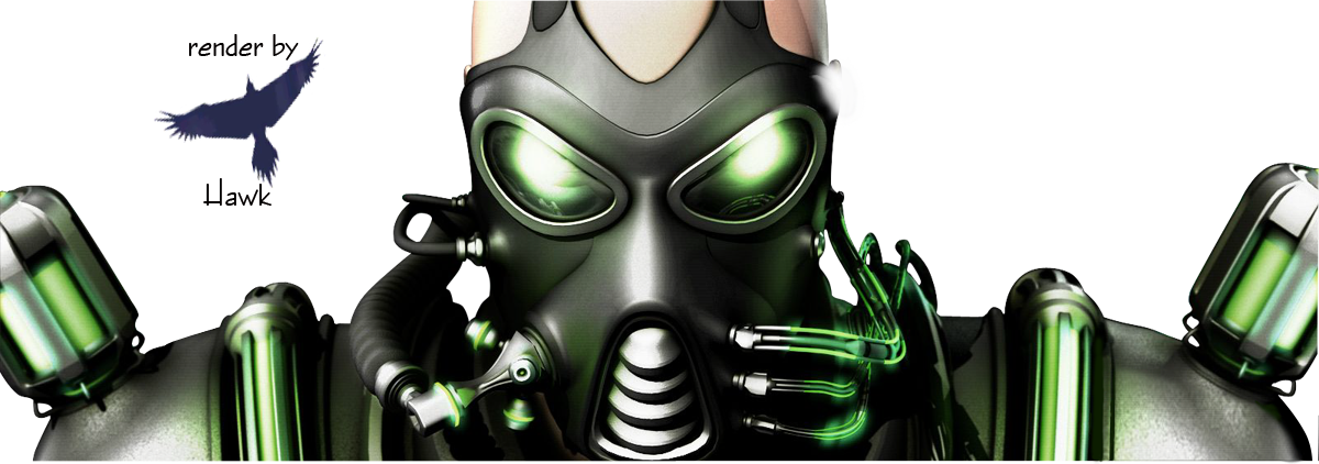 Heavy Metal Faak Skull - Oxygen Mask (1200x422), Png Download