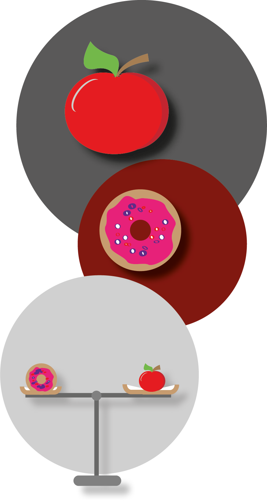 Carbs And Diabetes - Circle (925x1734), Png Download