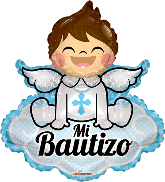 V35306/02 Categorías - Angelitos De Bautizo Png (600x600), Png Download