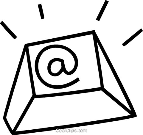 Keyboard Key Royalty Free Vector Clip Art Illustration (480x454), Png Download