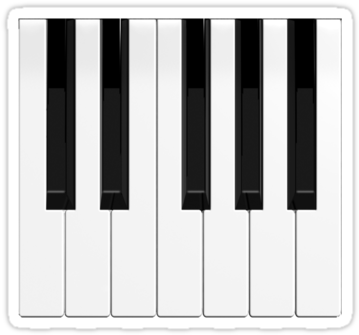 Tastatur-/klavier-schlüssel: Grußkarte (375x360), Png Download