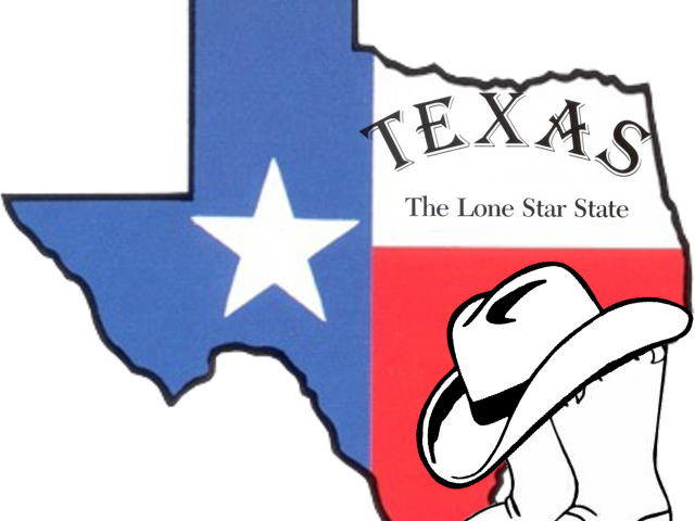 Texas Flag Clipart State - Texas Free Clipart (640x480), Png Download