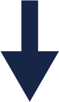 Blue Down Arrow Icon Png Png Images - Down Arrow Png (400x400), Png Download