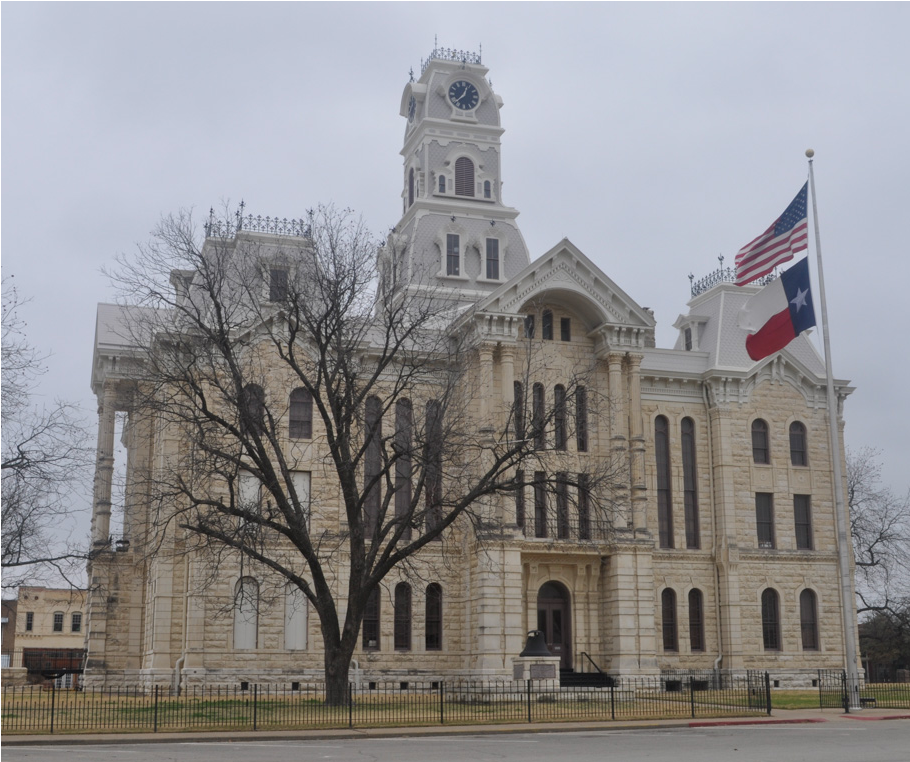 Hill County Courthouse (1141x761), Png Download