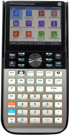 Calculadora Hp Cientifica Gráfica Hp Prime - Hp G8x92aa La Prime V2 Graphing Calculator (370x553), Png Download