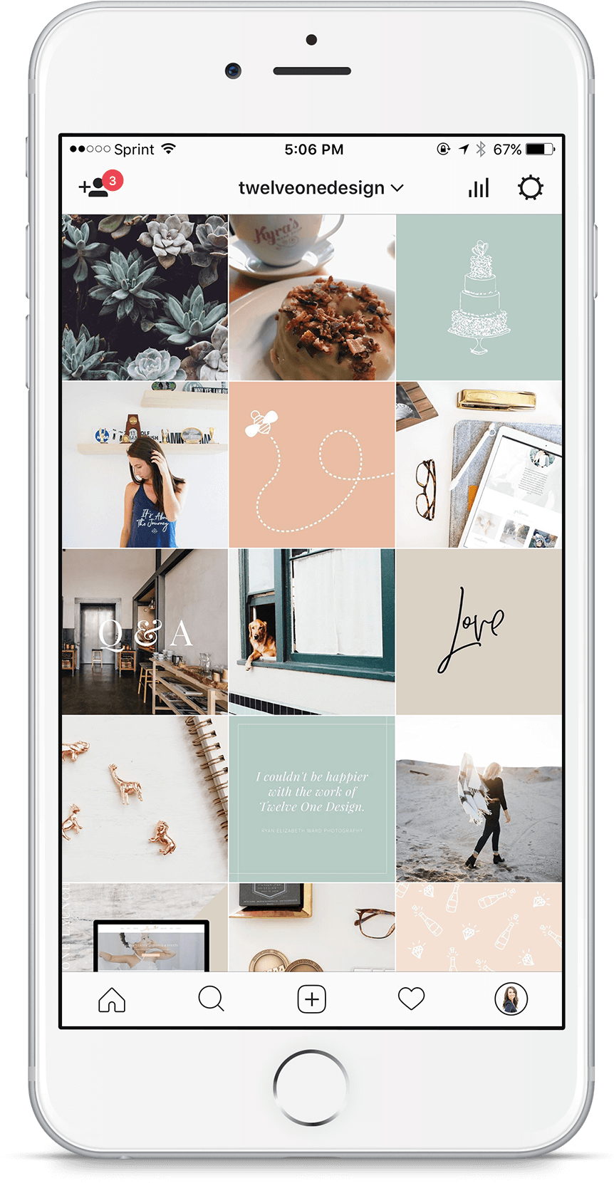 Home » Home » Instagram-mockup - Iphone Instagram Mockup Png (1600x2109), Png Download