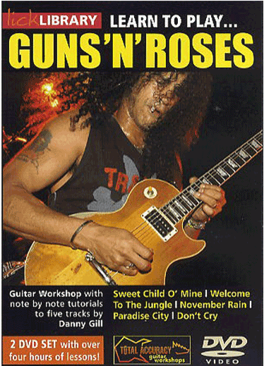 Lick Library Learn To Play Guns N\' Roses Dvd Rdr0035 - Lick Library Learn To Play (666x518), Png Download