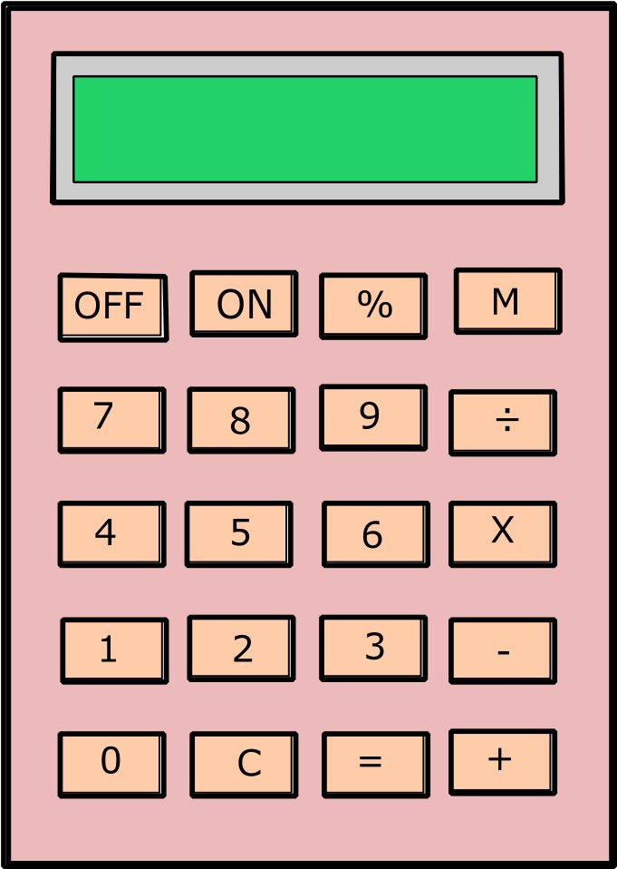 Calculadora De Inkscape - Number (1091x957), Png Download