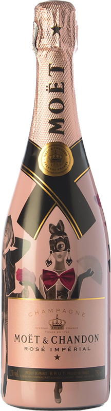 Moët & Chandon Rosé Impérial Unconventional - Moët & Chandon (216x800), Png Download